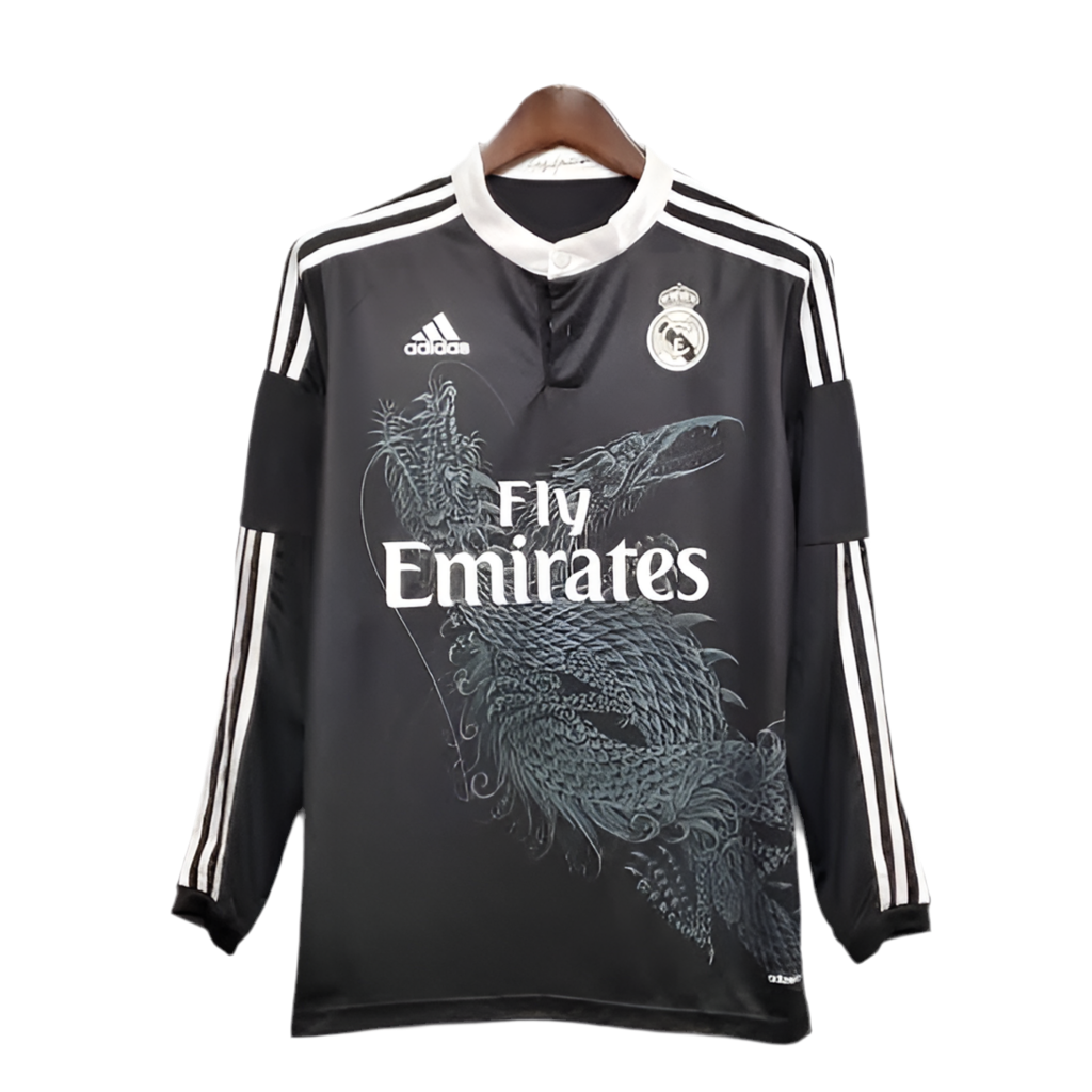 Camiseta Real Madrid 14/15 Visitante Manga larga