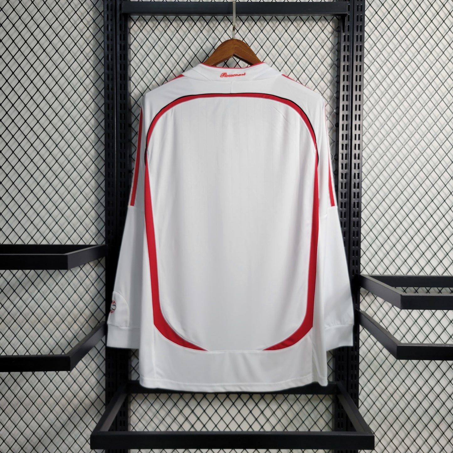 Camiseta Retro Milán 2007 manga larga