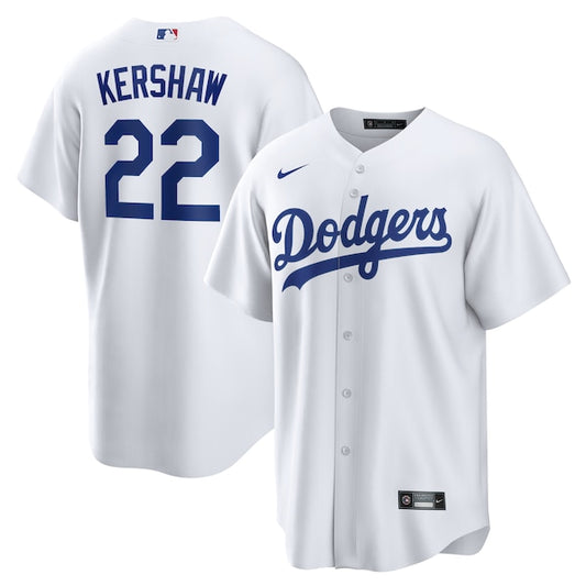 Camisa MLB Dodgers blanca - Kershaw