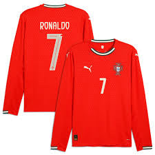 Camiseta Portugal 2025 Manga larga local