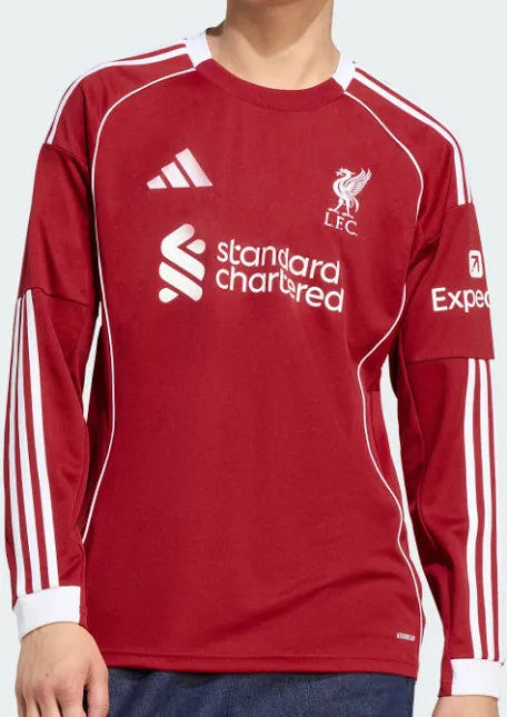 Camiseta Liverpool 25/26 manga larga