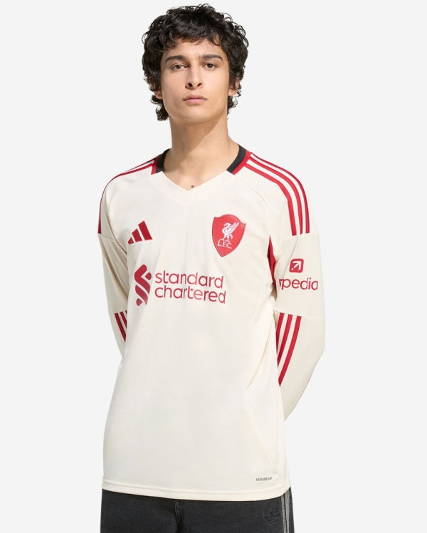 Camiseta Liverpool 25/26 manga larga Visitante
